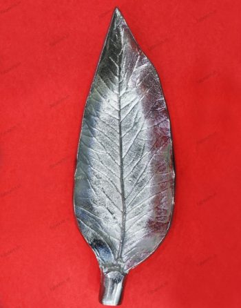 Leaf Shaped Platter - Silver