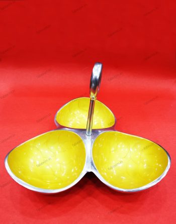 Serving Bowls with Handle - Yellow