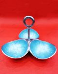 Serving Bowls with Handle - Blue