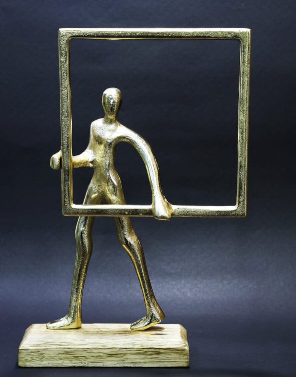 Frame Man Figurine